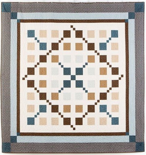 picture of a Chocolate Swirl Quilt