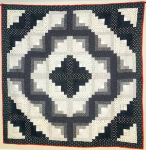 Lincoln-Log-Cabin-Quilt-Pattern