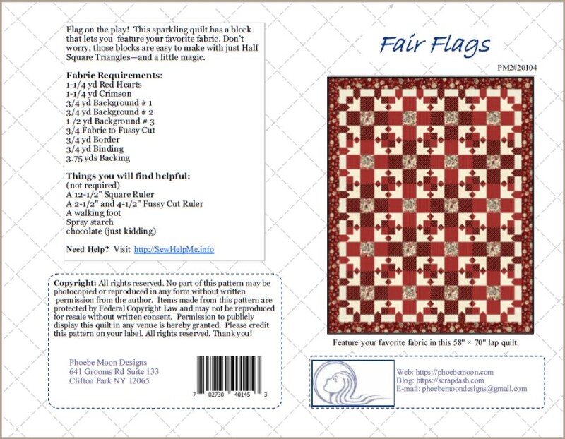 Fair Flags Lap Quilt Cover