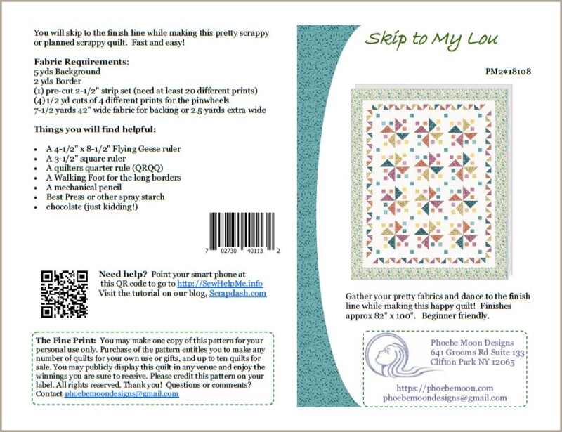 Skip to My Lou Quilt Pattern Cover