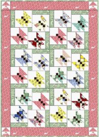 Butterfly Migration Baby Quilt