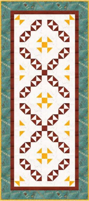 Colors of Fall Table Runner Quilt Pattern