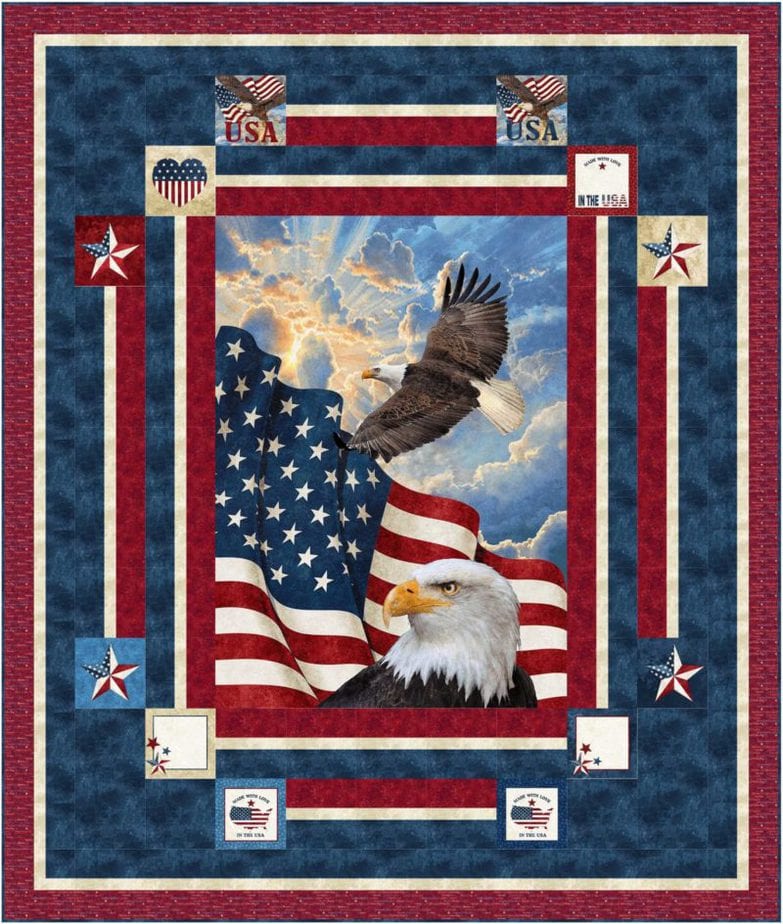 Made with Love Quilt of Valor Pattern
