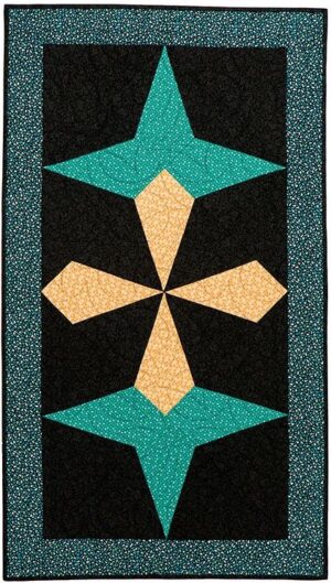 Night Sky Quilted Table Runner