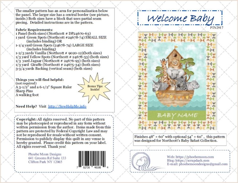 Welcome Baby Cover