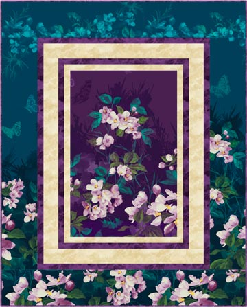 Mystic Garden Panel Quilt