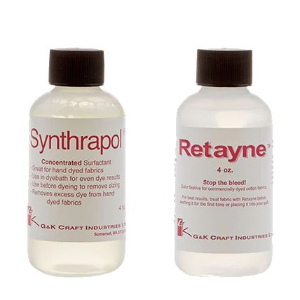 Retayne & Synthrapol: Preventing and Reversing Fabric Color Bleeding – Man  Sewing