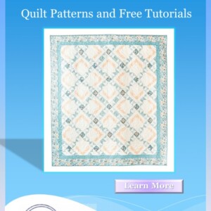 Carousel Throw Quilt Pattern Pin