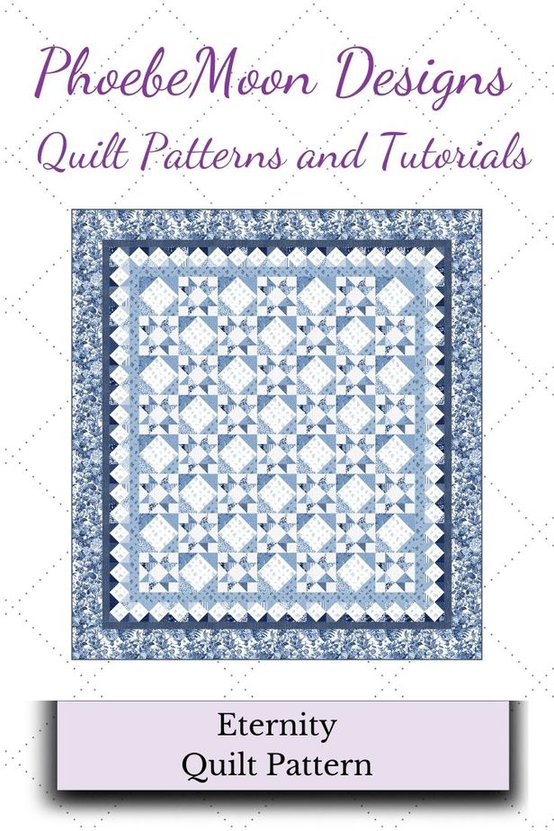 Eternity Quilt Pattern Pin