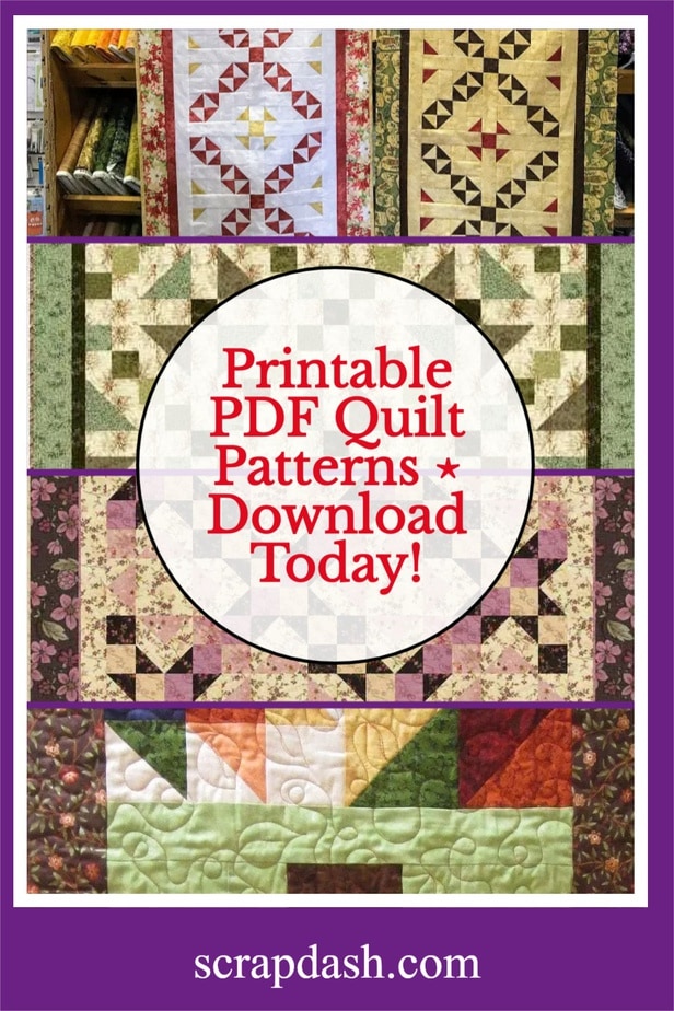 Printable-PDF-Quilt-Patterns Pin