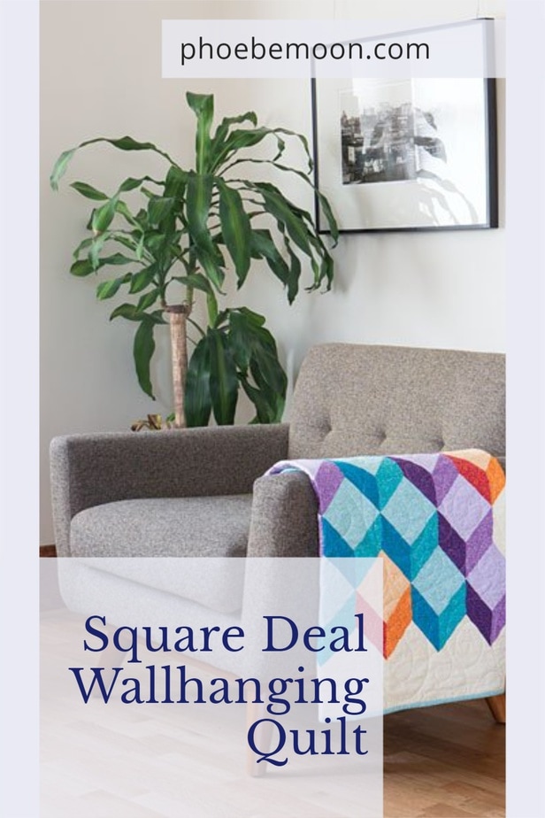 Square Deal Mini-Quilt Pattern Pin