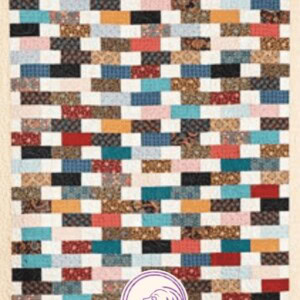 Chain Mail Quilt Pattern Pin