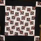 No Whining Black and Pink Mini Quilt