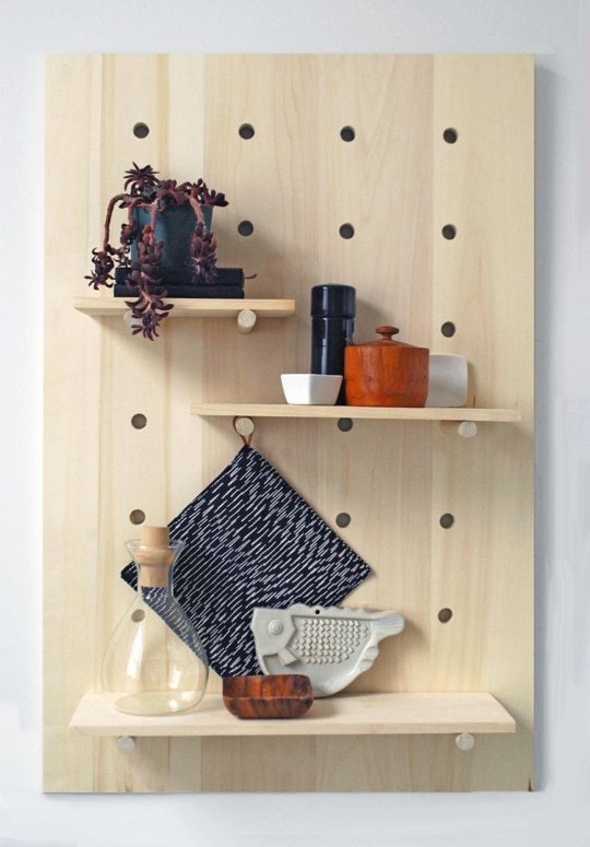 Organizing Your Sewing Space - Pegboard System