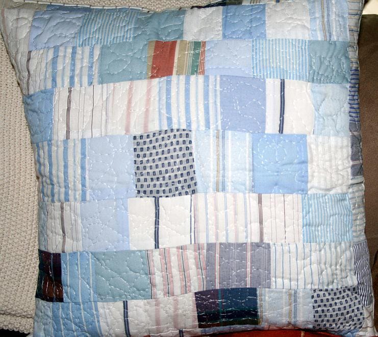 Quilted Pillow Front