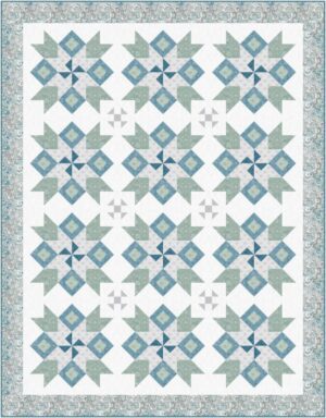 Manor Ring Quilt Pattern Pin