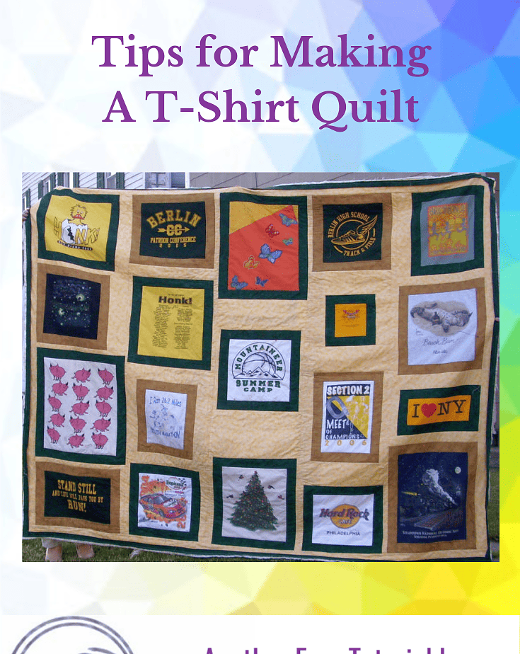 Making a Quilt from T Shirts ⋆ PhoebeMoon Quilt Tutorials