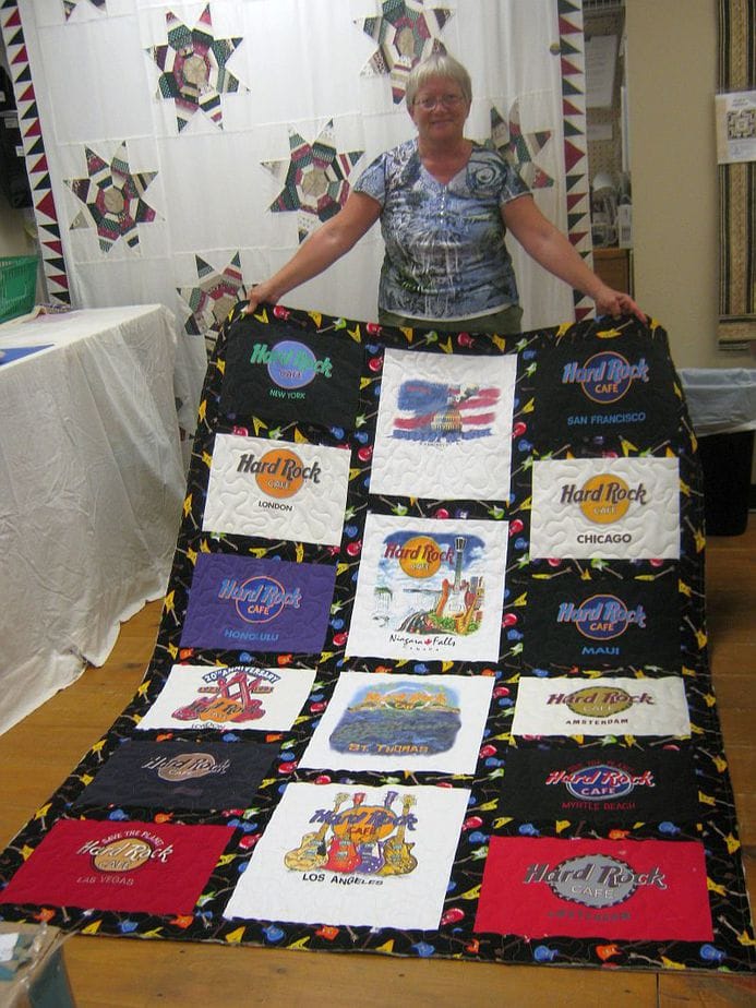 Making a Quilt from T-Shirts