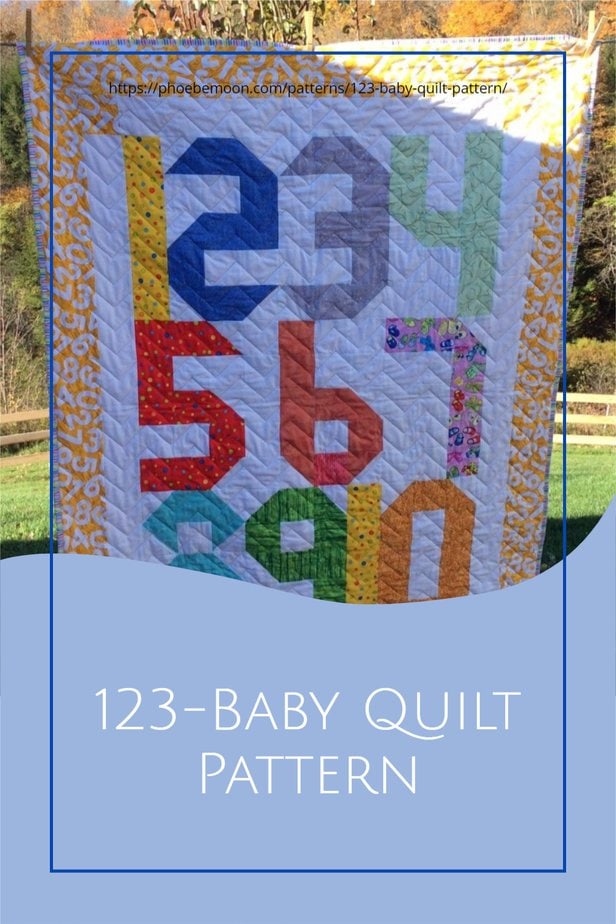 123-Baby Quilt Pattern