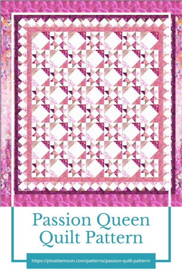 Passion Quilt Pattern