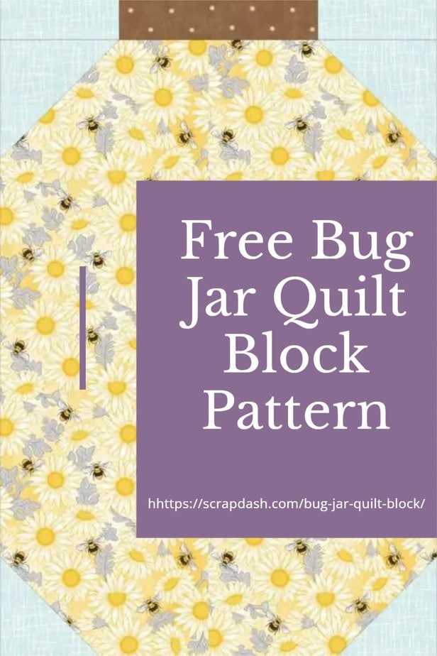 Bug Jar Quilt Block