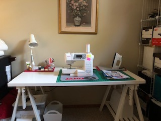 Ka-Cobe Sewing Room table