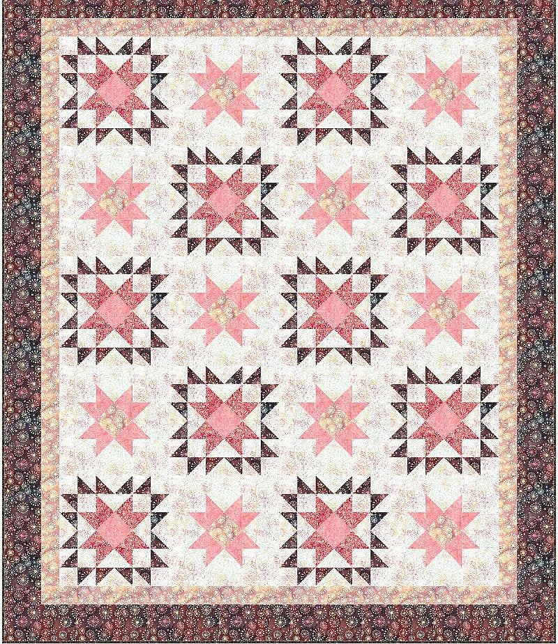 Chocolate Covered Cherries Quilt