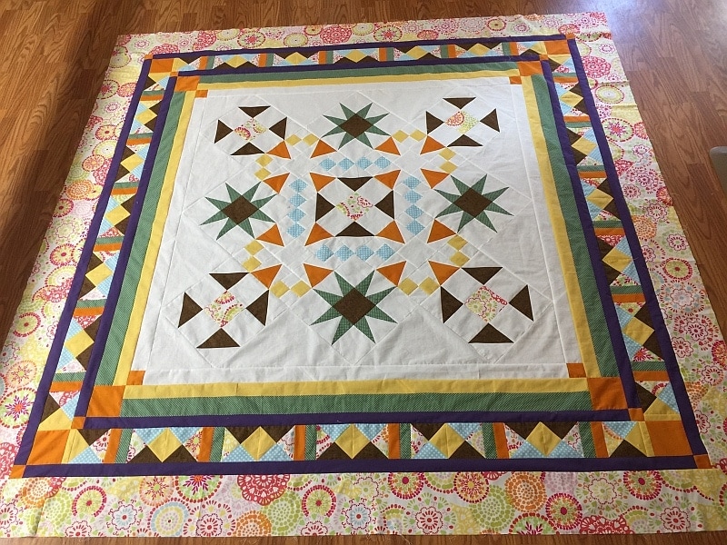 Summer Storm Block of the Month Quilt by Jacqueline