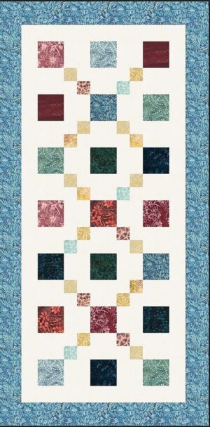 Black Pearl Topper & Placemat Set ⋆ Phoebe Moon Quilt Patterns