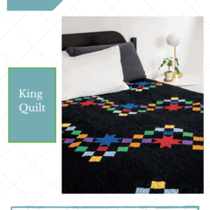 The Galaxy of Stars Quilt Pattern has a Kit at Connecting Threads