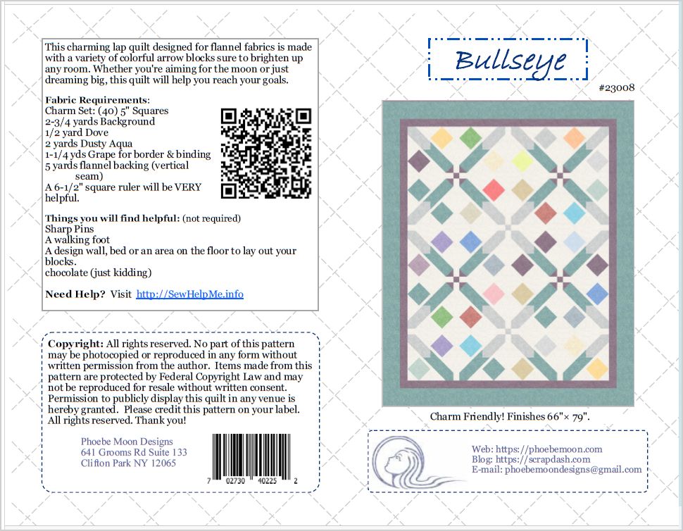 PhoebeMoon Quilt Designs ⋆ Celebration Lap Quilt Pattern