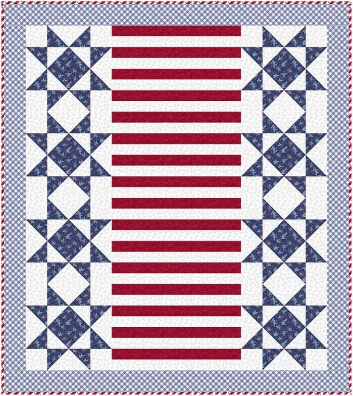 Independence Day Mini Quilt