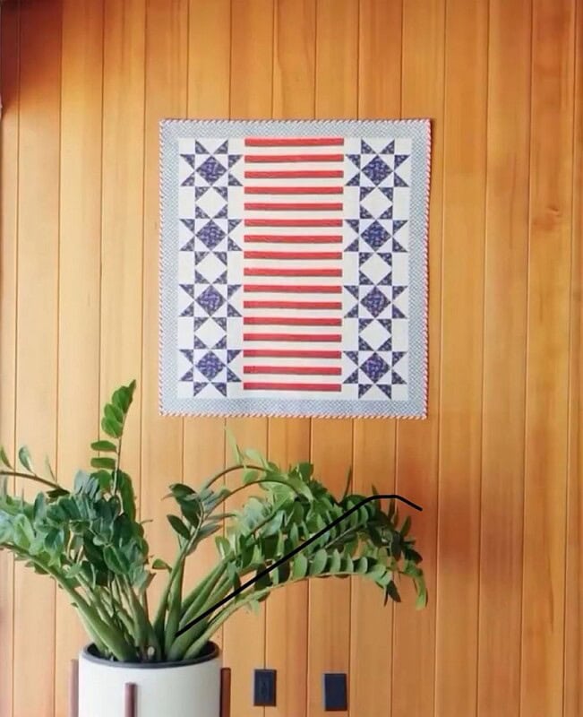 Independence Day Wall Hanging or Table Topper