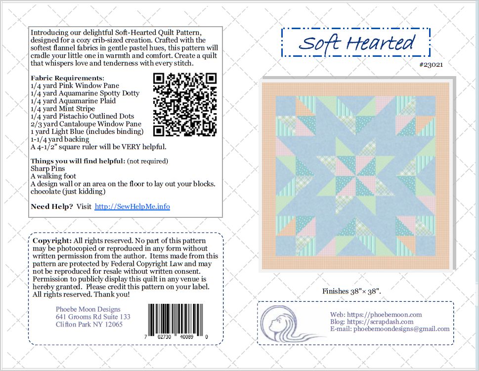 Soft Hearted Pattern Cover