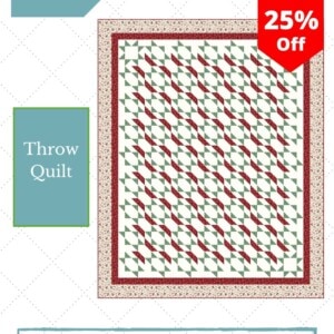 Winter Stroll Quilt Pin