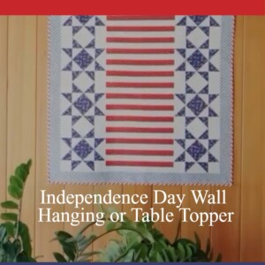 Independence Day Wall Hanging or Table Topper