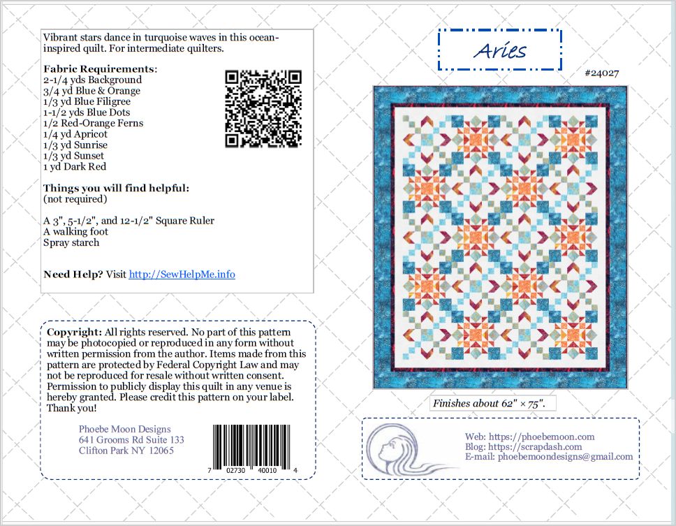Aries Pattern Cover