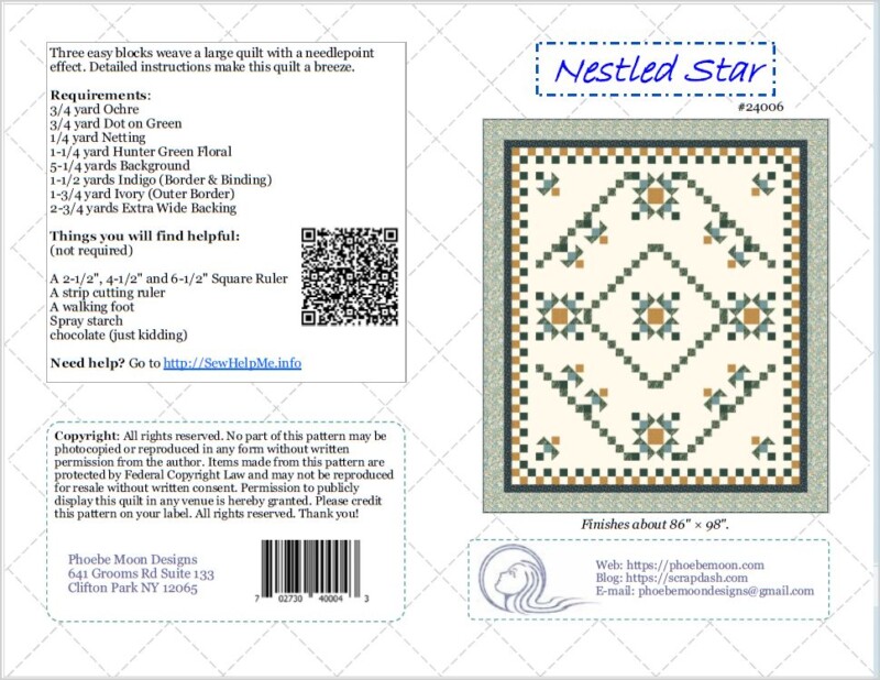 Nestled Star Pattern Cover