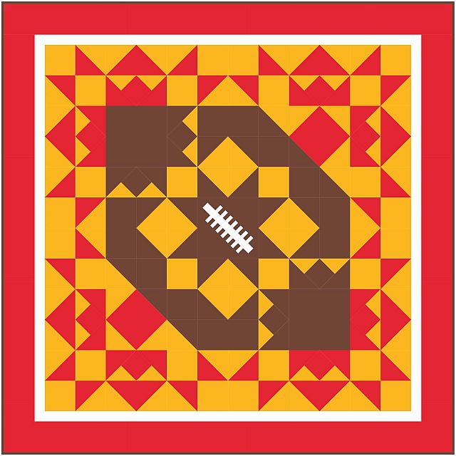 Football Fans Quilt