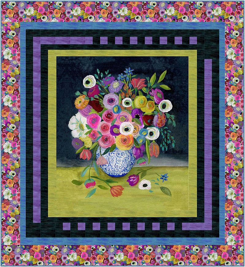 Modern Bouquet Quilt